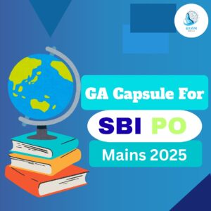 SBI PO MAINS GA GENIUS CAPSULE 2025