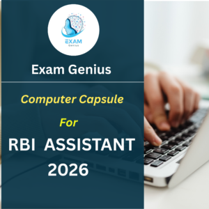 RBI ASSISTANT COMPUTER CAPSULE 2026