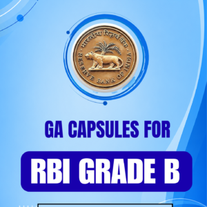 RBI Grade B General Awareness Capsule 2026 PDF