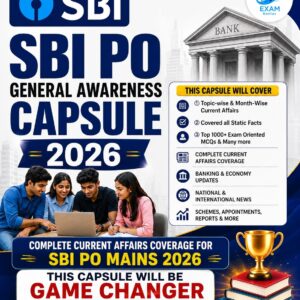 SBI PO GENERAL AWARENESS CAPSULE 2026